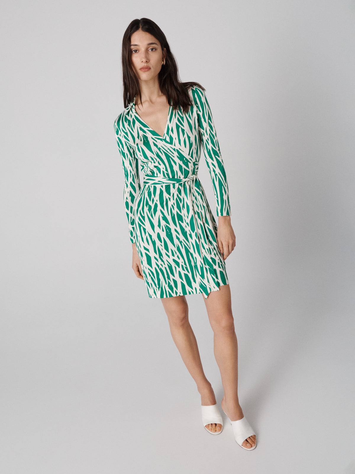 Jeanne Silk Jersey Wrap Dress